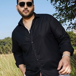 Instafab Plus Men Comfort Opaque Printed Casual Shirt-image-45