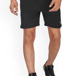 SYFKO Men Solid Running Mid-Rise Regular Fit Sports Shorts-image-72