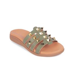 Tresmode Women Embellished Open Toe Flats-15