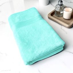 Triani Sea Green 1 Bamboo 450 GSM Bath Towel-image-54