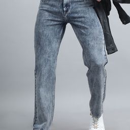 The Roadster Lifestyle Co Men Comfort Relaxed-Fit Mid-Rise Jeans-image-23