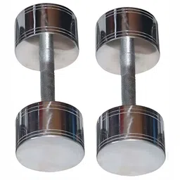 HackerX Set Of 2 Fixed Weight Dumbbell - 3Kg Each image 1