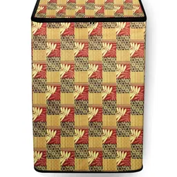 The Furnishing Tree Multi-Coloured Printed Washing Machine Cover-56