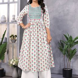 Rangita Women Embroidered Thread Work Anarkali Kurta-image-62