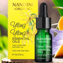 Nandini Organic Ylang Ylang Essential Oil For Skin & Hair 15 ml-56