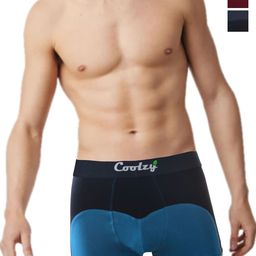 COOLZY Pack Of 3 Color Block Antibacterial Trunks - SEOCSOTNK3K515-S-13