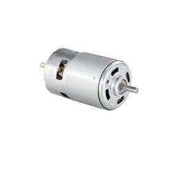 D Shaft 775 DC Motor 12V 12000 RPM/MIN Ball Bearing Large Torque High Power Low Noise Gear Motor With D-Shaft Configuration For a Wide Range of Applications- RS6562D Shaft 775 DC Motor 12V 12000 RPM/MIN Ball Bearing Large Torque High Power Low Noise Gear Motor With D-Shaft Configuration For a Wide Range of Applications- RS6562 image 1