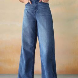 Flying Machine Women High-Rise Light Fade Stretchable Jeans-image-69