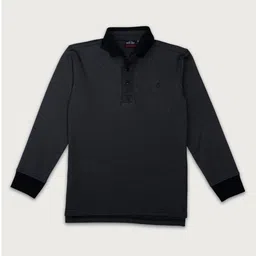 Gini and Jony Boys Brand Logo Polo Collar T-shirt-image-84