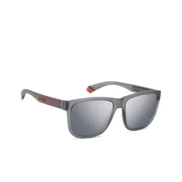 Polaroid Men UV Protected Lens Full Rim Rectangle Sunglasses-43