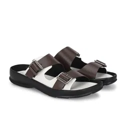 Azzaro Black Men Comfort Sandals-image-86