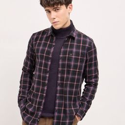 THE BEAR HOUSE Men Slim Fit Opaque Checked Casual Shirt-image-95