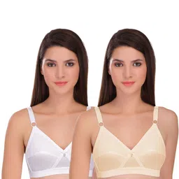 FEATHER LINE Women Pack Of 2 Full Coverage Non Padded Bra-picture-0