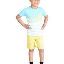 Clothe Funn Boys Printed T-shirt with Shorts-26