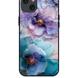 QRIOH Floral Printed iPhone 15 Plus Back Case Mobile Accessories-image-15