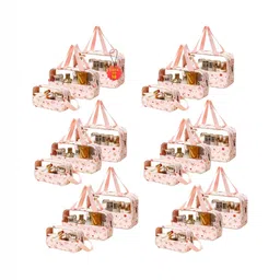 Aura Pink Set of 6 Regular Makeup Organiser Organisers-8