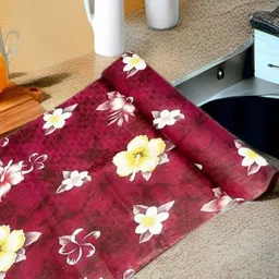 REVEXO Pink Printed Water-Resistant Shelf Liner-image-91