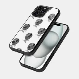 macmerise Geometric Printed iPhone 16 Pro Max Bumper Case Mobile Accessories-58