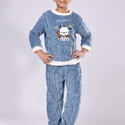 Lugo Unisex Kids Printed Night suit-image-94
