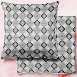 ArtzFolio Multicoloured Set of 2 Square Cushion Covers-15