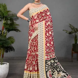 all about you Ethnic Motifs Pure Cotton Saree-picture-14