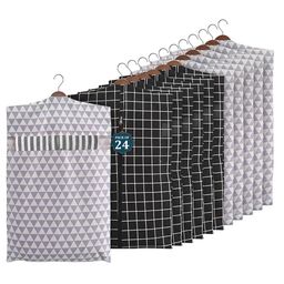 Kuber Industries Black Set of 6 Regular Multi-Utility Organisers-40