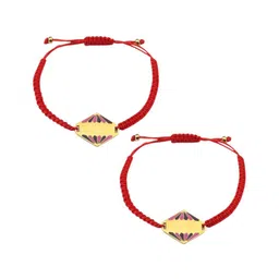 SALTY Set Of 4 Uniquely Your Names Rakhis With Greeting Card & Roli Chawal image 5