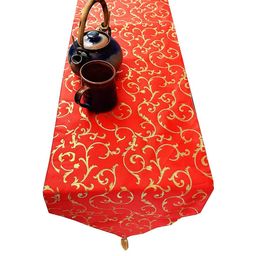 Pink Parrot Jacquard Table Runner 12x70 inch-image-98