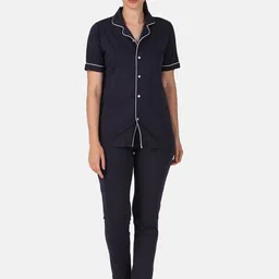BENZOS Lapel Collar Night Suits-image-93
