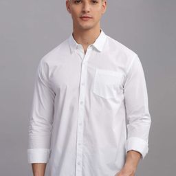 7TH LEGION Smart Spread Collar Casual Cotton Shirt-image-91