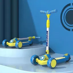 StarAndDaisy Kids Scooter with LED Wheels & Music & Adjustable Handle Height-44