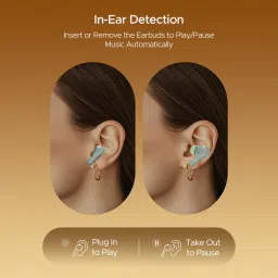 boat Airdopes Supreme w/ 4 Mics AI ENx Tech, 50 HRS Playback,Multi Point Connectivity Bluetooth Headset image 5