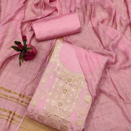 Rangtulika Ethnics Motifs Unstitched Dress Material-picture-5