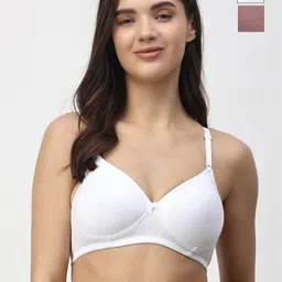 Floret Women White Bra-picture-25