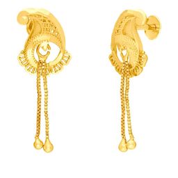 Raj And Deb Gold-Plated Brass Earrings-image-54