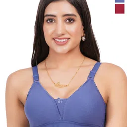 Liigne Women Pack Of 2 Full Coverage T-shirt Bra-29