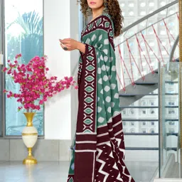 KALINI Block Print Saree image 2