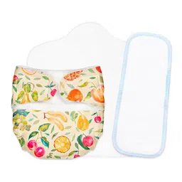 SuperBottoms Set Of 3 Newborn UNO Cloth Diaper With Magic Pad & Booster Pad-53