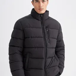 DeFacto Men Geometric Puffer Jacket-57