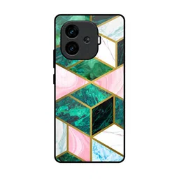 QRIOH Geometric Printed iQOO Neo 10R 5G Back Case Mobile Accessories-picture-4