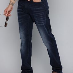 Mufti Men Bom062 Relaxed Straight Fit Light Fade Stretchable Jeans-picture-28