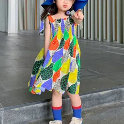 LULU & SKY Print A-Line Dress-image-27