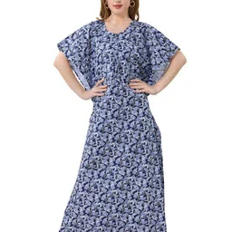 Piu Printed Maxi Nightdress-picture-43