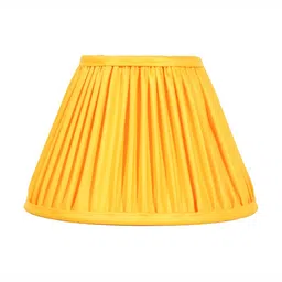 Lampenschirm India Yellow Cotton Frustum Shaped Lampshade-30