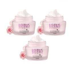 Lotus Herbals Whiteglow Set Of 3 Advanced Pink Glow Brightening Cream SPF 25 - 35g Each-42