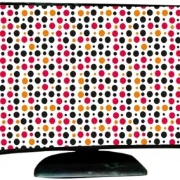 Wacky PC Computer Cover Full Set for 19 inch Computer Monitor, Keyboard (8*18 Inch) and CPU (7.5*18*16 Inch)- CC-19-IN-M-DOT_P1 image 2