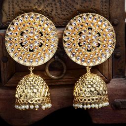 Anouk Contemporary Jhumkas Earrings-51