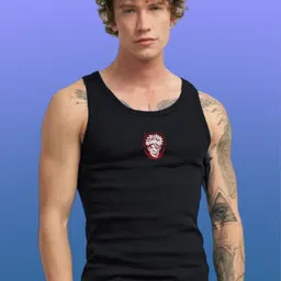 Uniplanet store Printed Scoop Neck Gym Vest UVM-LG-ITADORI-BLK-S-image-36