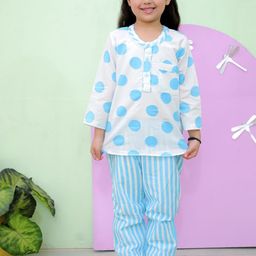 Vastrarth Unisex Kids Printed Night suit-image-94