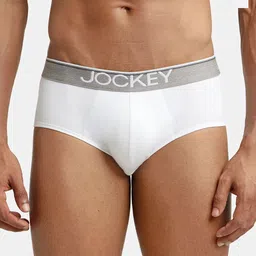 Jockey Pack Of 2 Super Combed Cotton Knitted Basic Briefs8037-0210-WHITE_XL-picture-56